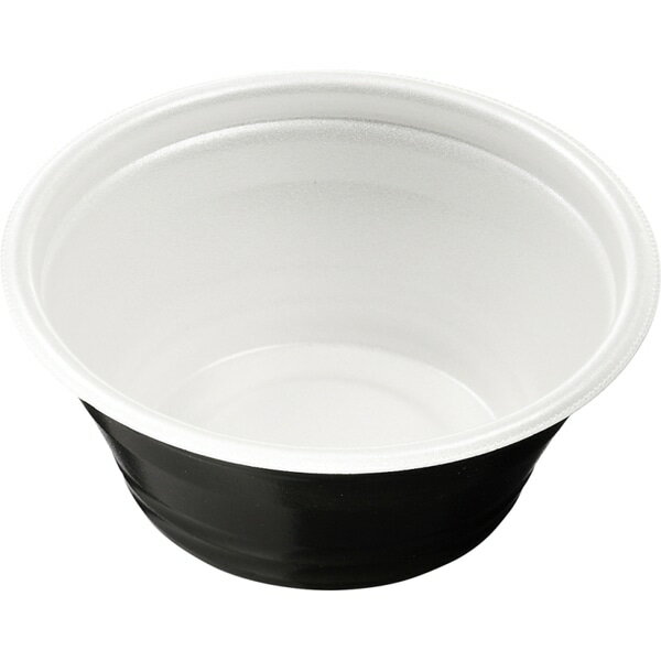 Paper Cups - 【ケース販売】エフピコ デリバリー・テイクアウト容器 DLV麺丼16（68）MFP 白黒（1ケース/600枚）F043573