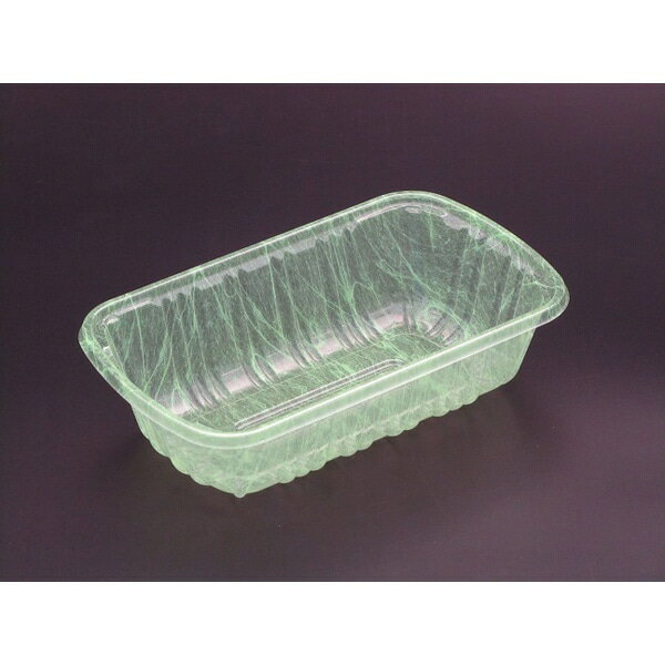 【ケース販売】リスパック フルーツ容器フルーツ　2R　S　U緑（1ケース/1000枚入）【規格内容】幅193×奥行117×高さ50mm