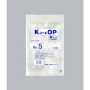 【ケース販売】KコートOP Oタイプ No.5(1ケース/2500枚入)厚み0.06×幅170×長さ280mm