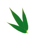 【バラ販売】グルメシート三枚笹 丸(1箱/1000枚入)【規格内容】幅80×長さ80mm