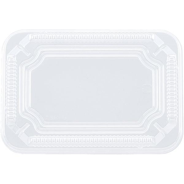 Rakuten - 【ケース販売】小さいサイズの弁当容器　TSR－9蓋：透明（1ケース/1500枚入）