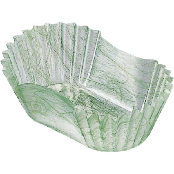 樂天商城 - 【ケース販売】フードケース 雲龍 緑 小判 8F（1袋/500枚入）4525328336816