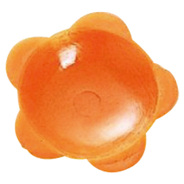 【バラ販売】ワサビ皿　オレンジ（1袋/200個入）