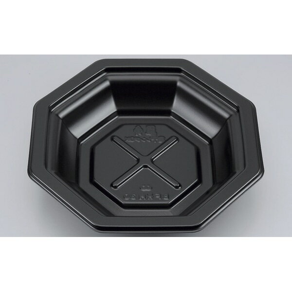 Rakuten - 【ケース販売】中華丼容器　BF丼内30　黒本体（1ケース/600枚入）4935168170622