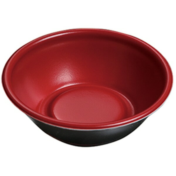 Rakuten - 【ケース販売】どんぶり170本体　耐熱赤黒（浅型）（1ケース/450枚入）4580319650920