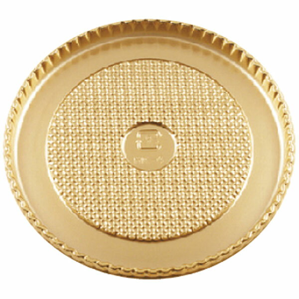 Rakuten - 【バラ販売】ケーキ用トレー　MK－5　ゴールド（1袋/100個入）4515739513746