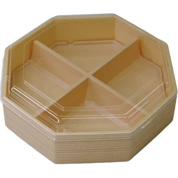 Rakuten - 【ケース販売】高級弁当・仕出・会議・行楽弁当　HW－八角68C（50）杉IV高蓋セット（1ケース/90セット入）4537430409104