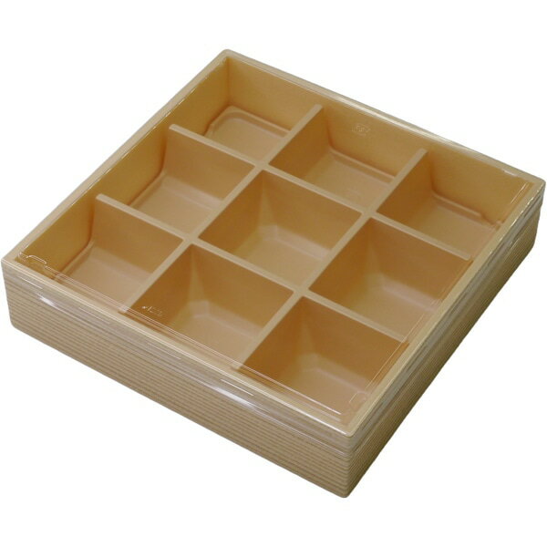 乐天商城 - 【ケース販売】高級弁当・仕出・会議・行楽弁当　HW65E45杉IV　OPS平蓋セット（1ケース/120セット入）4537430421540