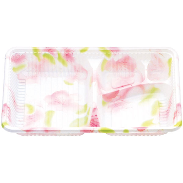 Disposable - 【ケース販売】弁当容器　Z－251　蘭本体（B）（1ケース/1200枚入）4935168387365