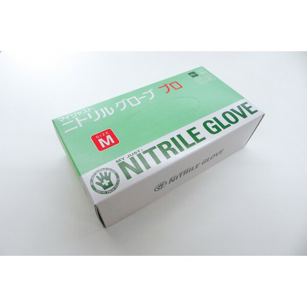 Rakuten - 【ケース販売】MJ　Proニトリル　ブルーPF　M（1ケース/1箱100枚入×10箱：1000枚入）4948278044615