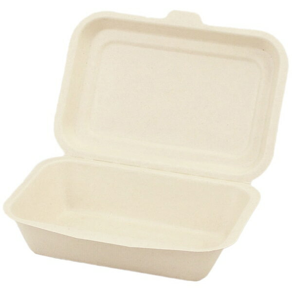 【ケース販売】バガス　ランチボックス600ml（1ケース/500枚入）4562371760328