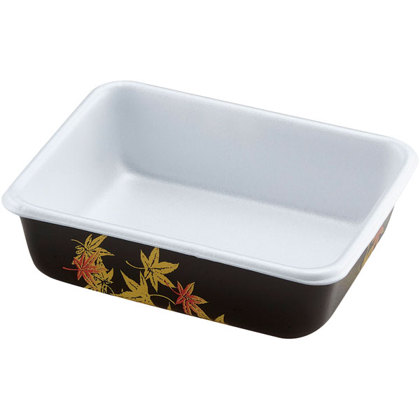 【バラ販売】重箱容器 B－4（本体）もみじ（1袋/50枚入）4571435080524