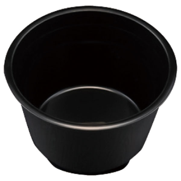 【バラ販売】バイオ　茶碗蒸し　GS－200　黒（1袋/50枚入）4946944465665