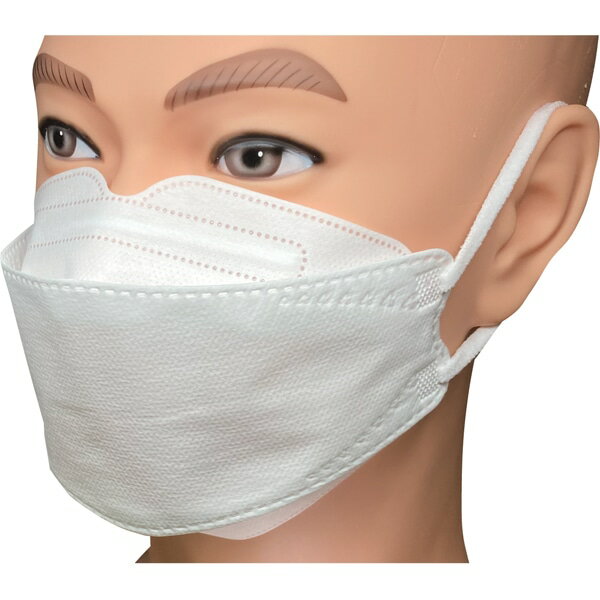 【ケース販売】コンフォート立体マスク 快 白 1箱50枚入（1ケース/60箱入）4582465667814