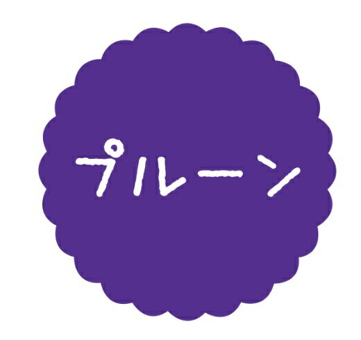 【ラベル・シール】テイスティシール　プルーン　SO073（1袋/300枚入）4941040910200