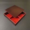 【ケース販売】高級弁当容器 夢御膳 墨柾 4色 共蓋付(1ケース/120セット入)20001773