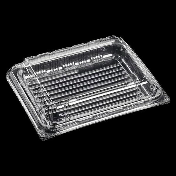 樂天商城 - 【ケース販売】折蓋式篏合フードパック　OSA20－16（46）　穴有　エコ（1ケース/400枚入）4549379367414