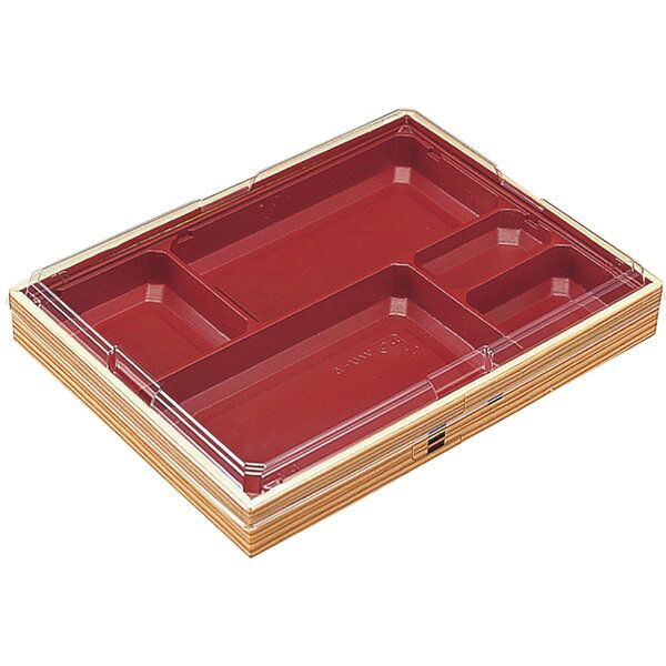 Rakuten - 【ケース販売】幕ノ内弁当　わっぱ　WU－5　透明蓋付（1ケース/200セット入）4950308771019
