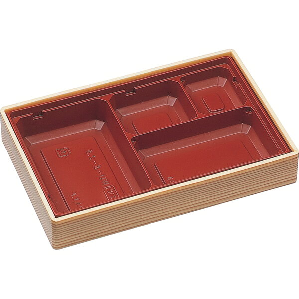 【ケース販売】幕ノ内弁当　ベージュ柾目WU－8－2．5　身丈（1ケース/240セット入）4526638020853 幕ノ内弁当にオススメです。 【商品説明】 【規格内容】幅217×奥行142×高さ34mm【材質】WU【色】赤／茶【柄】柄付【商品特徴】幕ノ内弁当にオススメです。 1