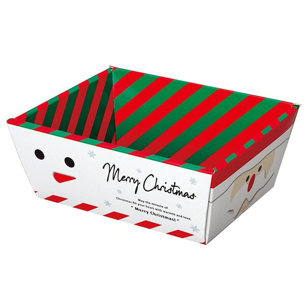 Rakuten - 【ケース販売】20－1956　クリスマスバスケット　M（1ケース/100枚入）4525241206203