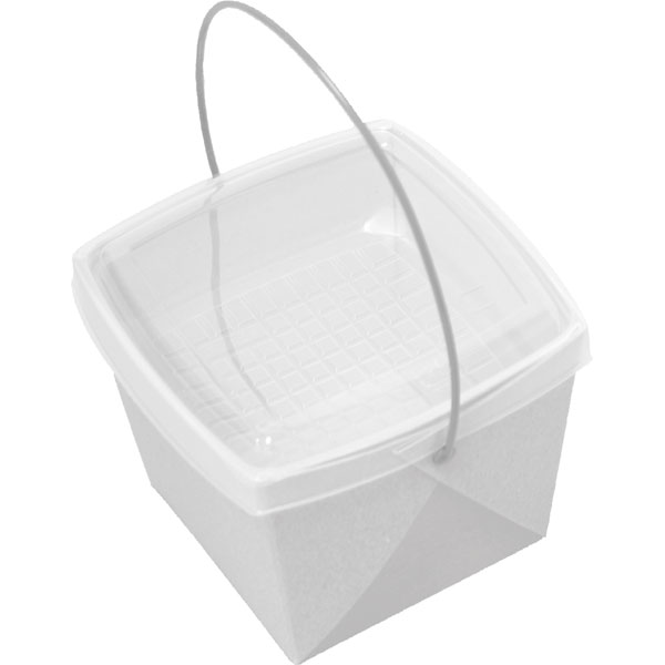 乐天商城 - 【バラ販売】デリメイト　嵌合容器付き　無地　（3点セット）（1袋/20枚入）4520509034154