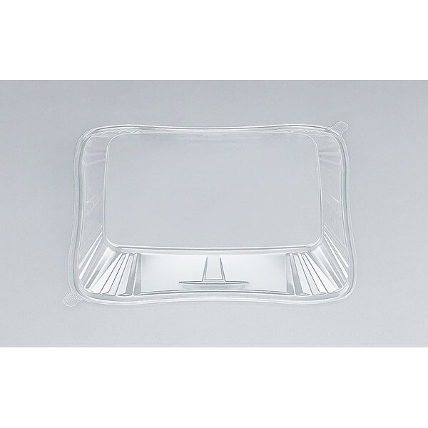 【ケース販売】弁当容器　CZラプレ8S　　高　透明蓋（1ケース/600枚入）4935168385132