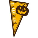 ピック D−0525 ハロウィン 三角 1袋(200枚入)