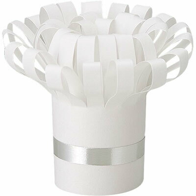 白チャップ花 26Φ(帯付) 1箱(100個)