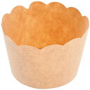 【ケース販売】マフィンカップ NP−8F 茶(1ケース/3000個入)