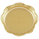 【バラ販売】ケーキプレート AP−60HM ゴールド(1袋/100枚入)4515739513708