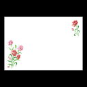 テーブルマット尺#466 カーネーション 袋(100枚入)