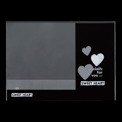 Bread Pans - 8976　スイートハート縦型サンド　黒　1袋（100枚入）