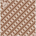 【ケース販売】ラミクレープ包装紙 L(四角) ブラウン(1袋/3000枚入)4993413081895