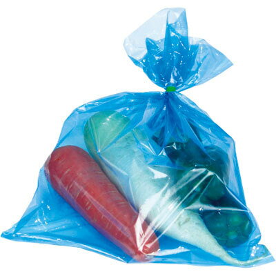 タイヨーのカラーポリ＃09　ブルー　1袋（100枚入）