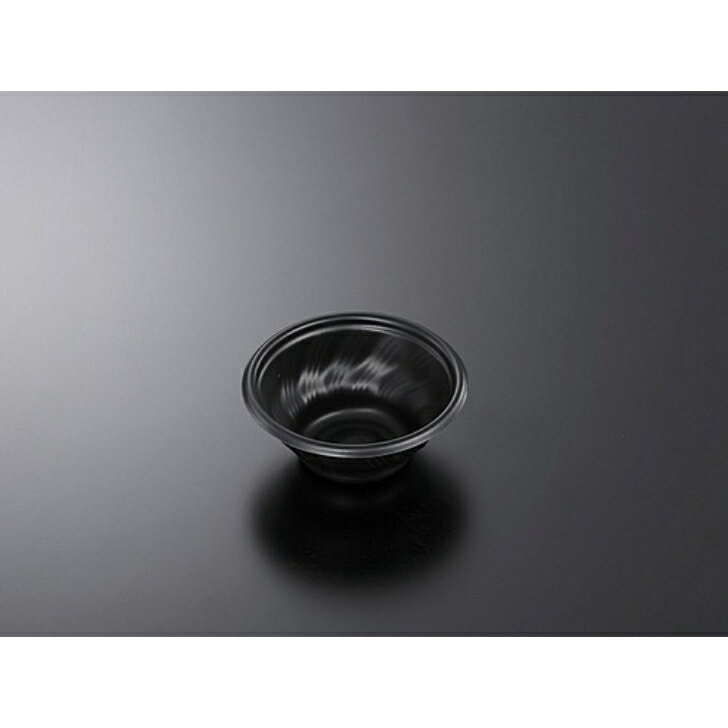 【ケース販売】中央化学 使い捨て容器　SD咲き丼　M12　BK　身 （1ケース/1200枚入）