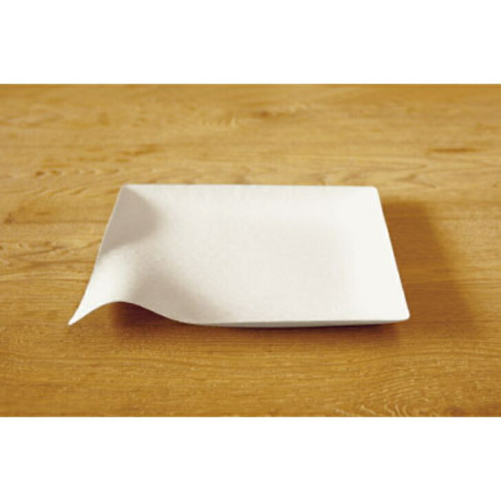 環境にやさしい使い捨て食器　WASARA　角皿（特大）DM-0015R(1袋/100枚入）幅246×奥行246×高さ40MM