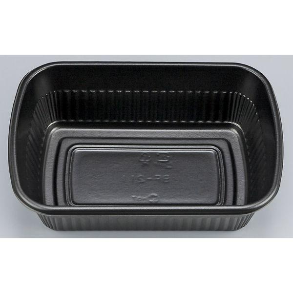 【1200枚】BF-211 黒 本体 シーピー化成 使い捨て 業務用 弁当容器 どんぶり 二段弁当　（本体のみ）1200枚入