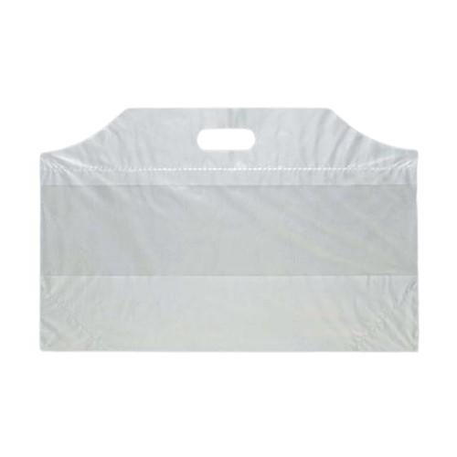 【2000枚】フラットバッグ M（無地） 福助工業 お弁当 洋菓子 ケーキ箱 デコ箱 ポリ袋 手提げ袋　1000枚入×2ケース