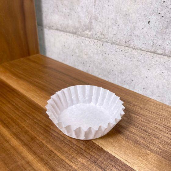 【250枚】朝顔6A・白 オーブンケース 朝顔6号浅口（60×20） 業務用 ケーキの敷きカップ お弁当 惣菜 おかずカップ ベーキングカップ 250枚入×1本