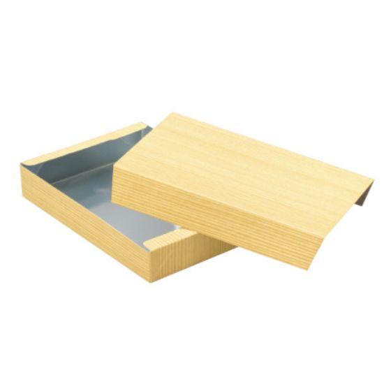 【350枚】柾目柄 銀折箱（2合） サンパック紙業 使い捨て 弁当容器 惣菜 寿司 和食 和菓子 耐水 耐油 紙箱　350枚入（1ケース 送料無料） 10008019