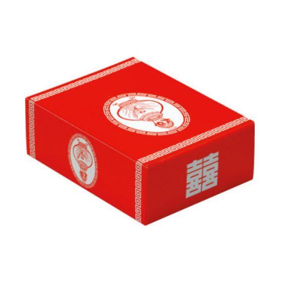 樂天商城 - 【300枚】中華 銀折箱（大） 中面銀 サンパック紙業 使い捨て 弁当容器 中華料理 惣菜 耐水 耐油 ランタン印 紙箱　300枚入（1ケース 送料無料）