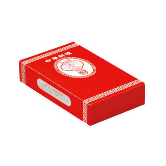 【300枚】中華 レンジ折箱（特中） 中面白 サンパック紙業 使い捨て 弁当容器 中華料理 惣菜 耐水 耐油..