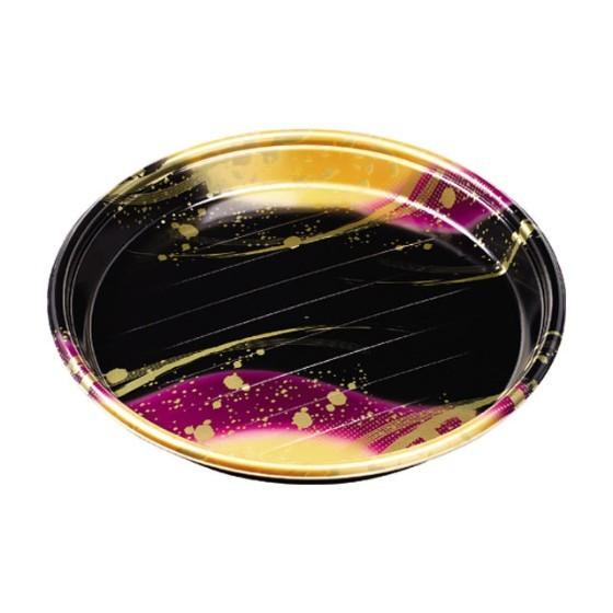 樂天商城 - 【10枚】新6人桶P（V） 本体 絵巻 丸桶 エフピコ 使い捨て 業務用 弁当 惣菜 仕出し オードブル 鮨 皿 寿司桶 容器 （本体のみ） 10枚入