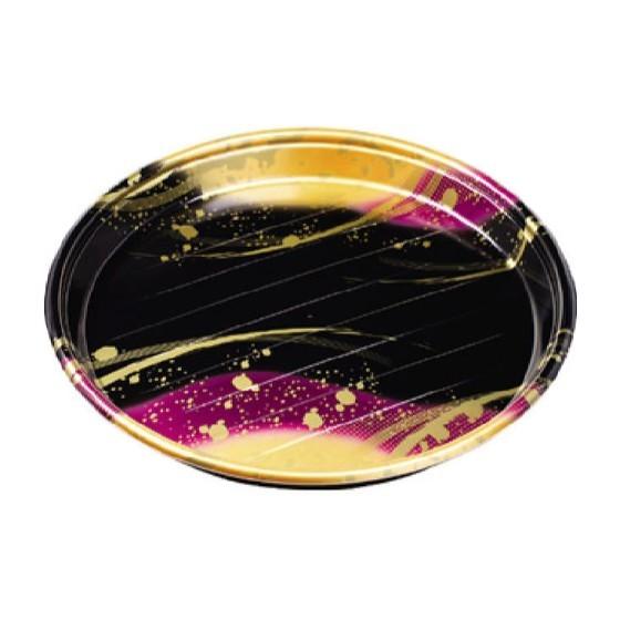 樂天商城 - 【10枚】新7人桶P（V） 本体 絵巻 丸桶 エフピコ 使い捨て 業務用 弁当 惣菜 仕出し オードブル 鮨 皿 寿司桶 容器 （本体のみ） 10枚入