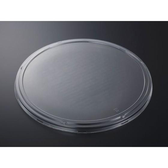 乐天商城 - 【80枚】HS桶 M400 蓋-1 寿司桶 中央化学 使い捨て 寿司容器 プラスチック 丸 桶 フタ　80枚入