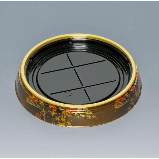 【240枚】新丸桶 10H(S) 金桜華 本体 福助工業 寿司桶 使い捨て 寿司容器 プラスチック ハカマ 桶 （本体のみ）240枚入