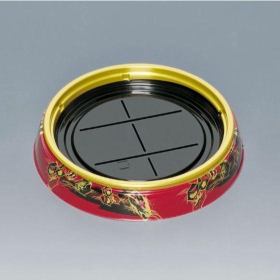 樂天商城 - 【240枚】新丸桶 8H(S) 橋華朱 本体 福助工業 寿司桶 使い捨て 寿司容器 ハカマ 桶　（本体のみ）240枚入