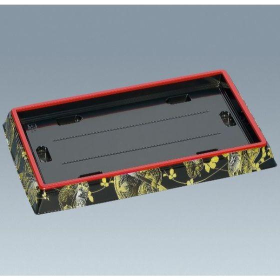 樂天商城 - 【160枚】新角桶 310H 軍配 本体 福助工業 寿司桶 使い捨て 寿司容器 プラスチック ハカマ 桶　（本体のみ）10枚入×16