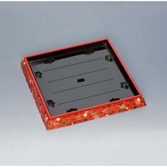 【120枚】新角桶 30H 彩梅 本体 福助工業 寿司桶 使い捨て 寿司容器 プラスチック ハカマ 桶　（本体の..