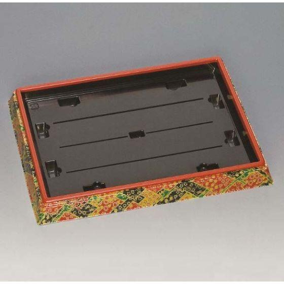 樂天商城 - 【10枚】新角桶 410H 大和 本体 福助工業 寿司桶 使い捨て 寿司容器 プラスチック ハカマ 桶　（本体のみ）10枚入